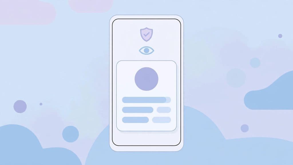 Can someone see if you viewed their Instagram profile - privacy illustration