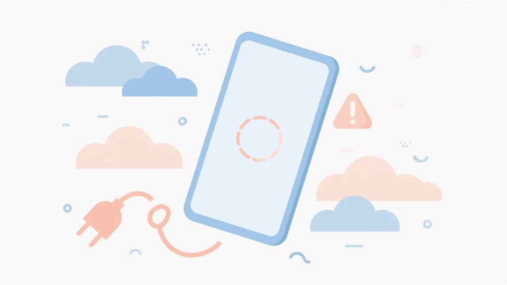 Instagram story viewer not working error on a phone screen