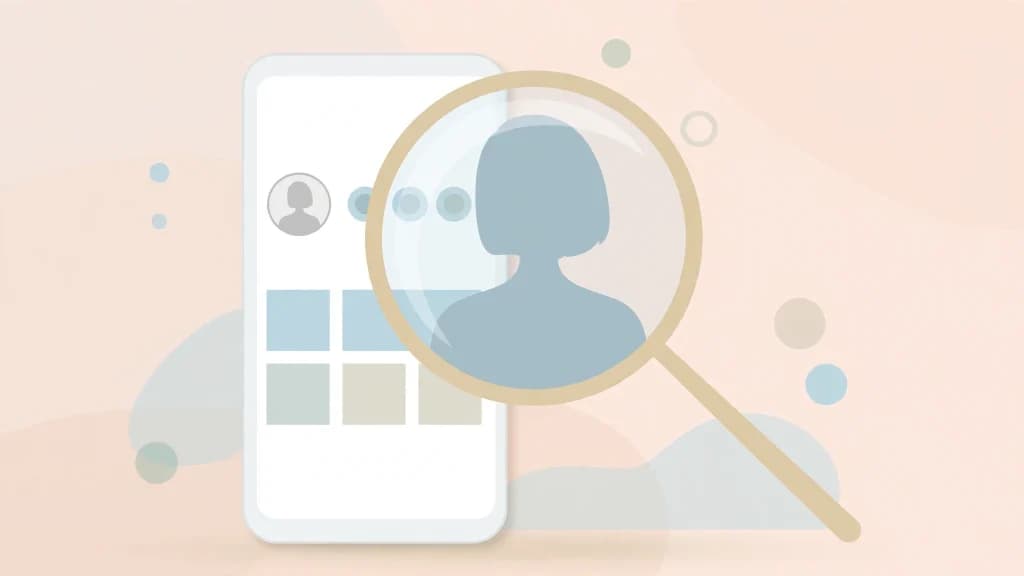 Profile picture search tool showing a large full-size avatar result