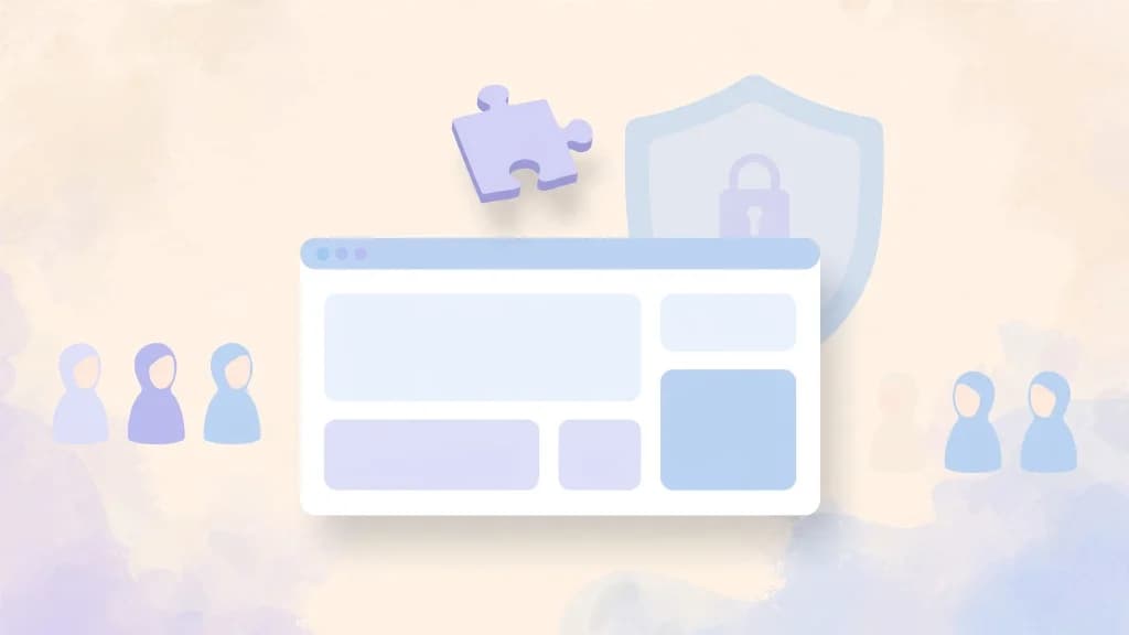 Illustration representing Chrome extensions for viewing Instagram stories