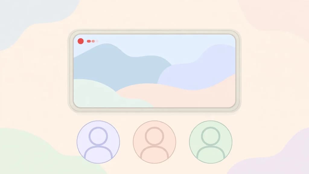 A phone displaying a live broadcast with viewer avatars, illustrating how Instagram Live viewer lists work